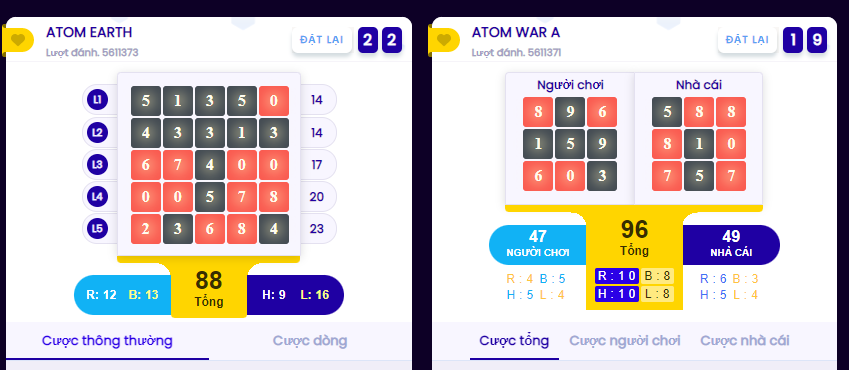 Cách chơi Quay số Atom chi tiết nhất tại One88